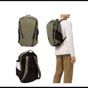 Lululemon Core Backpack 2.0 Hunter Green and Black